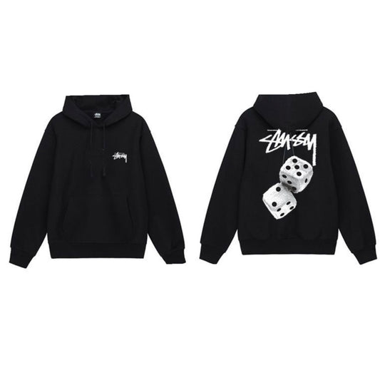 Stüssy Fuzzy dice hoodie