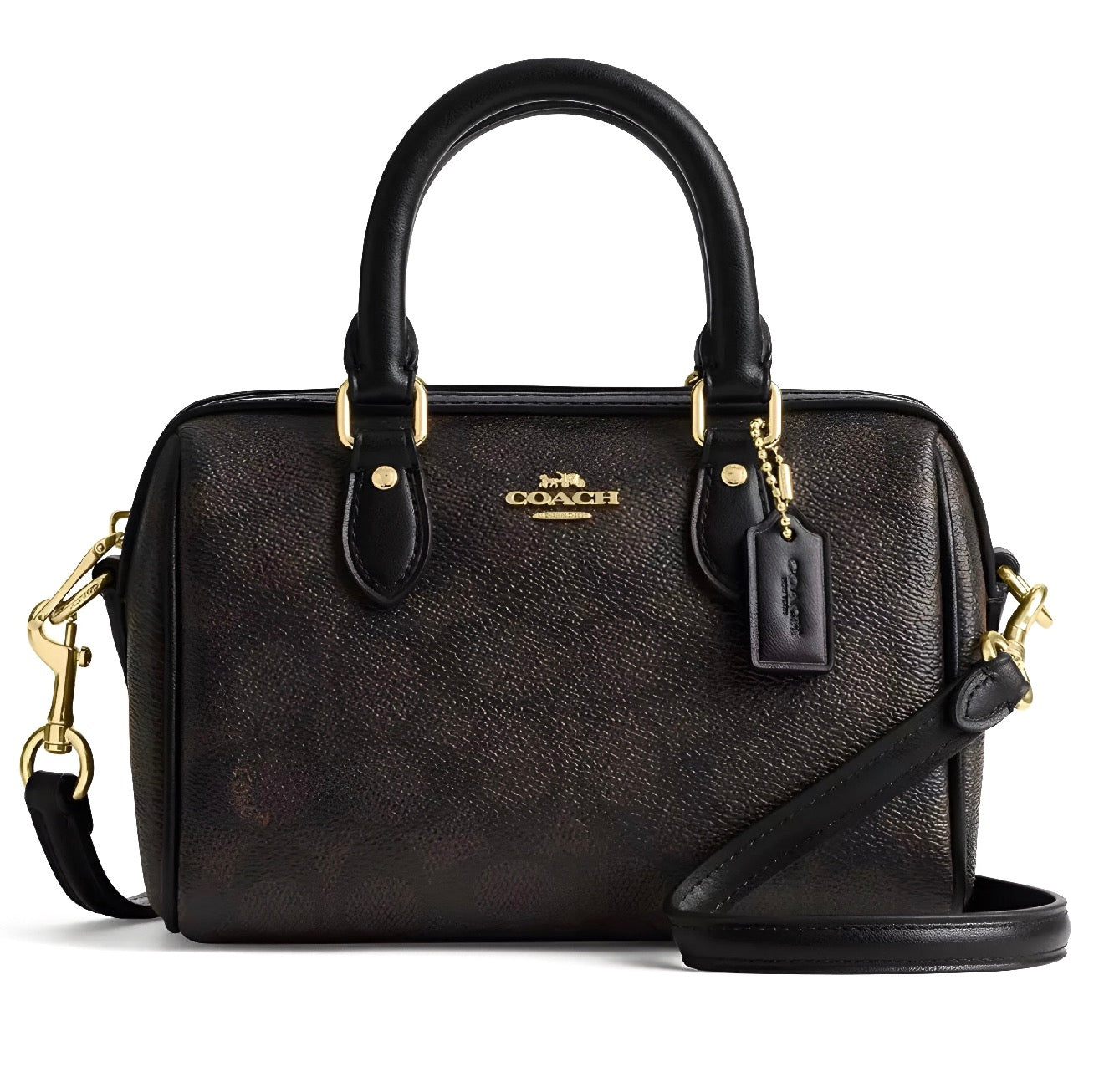 Coach Mini Rowan Crossbody Bag In Signature Canvas