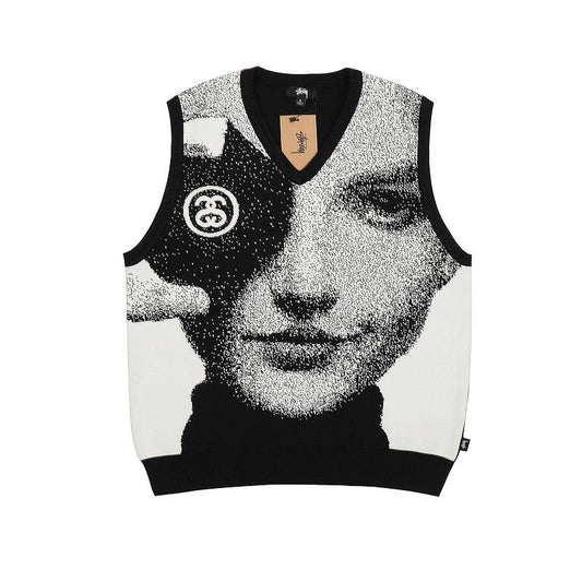Photo Jacquard Vest