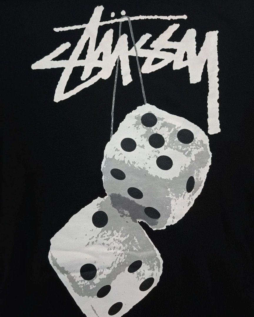 Stüssy Fuzzy dice hoodie